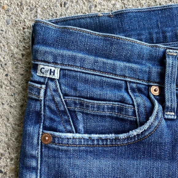 Citizens Of Humanity Cara High-Rise Distressed Cigarette Jeans Premium Vintage - Picture 8 of 9